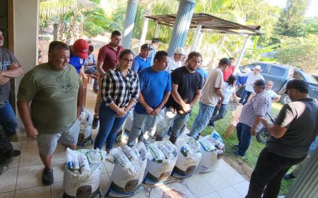 Alcaldia y la SAG fortalecen el agro en Omoa, Cortés