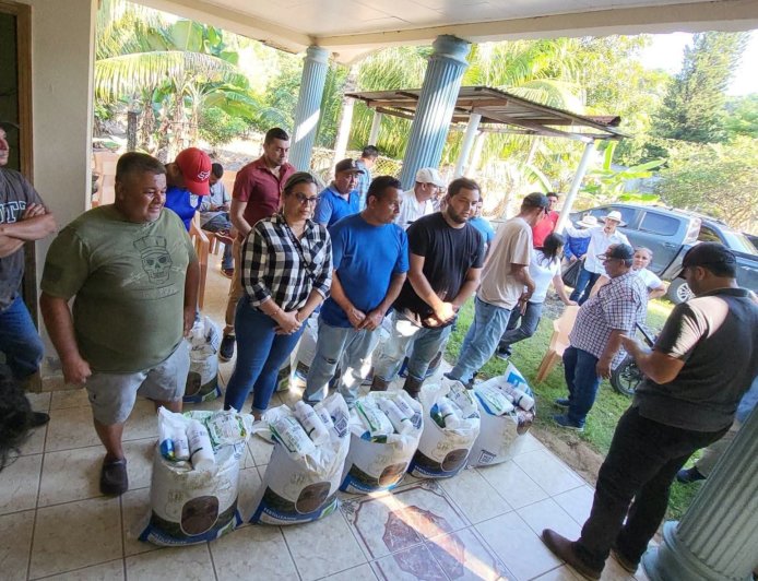 Alcaldia y la SAG fortalecen el agro en Omoa, Cortés